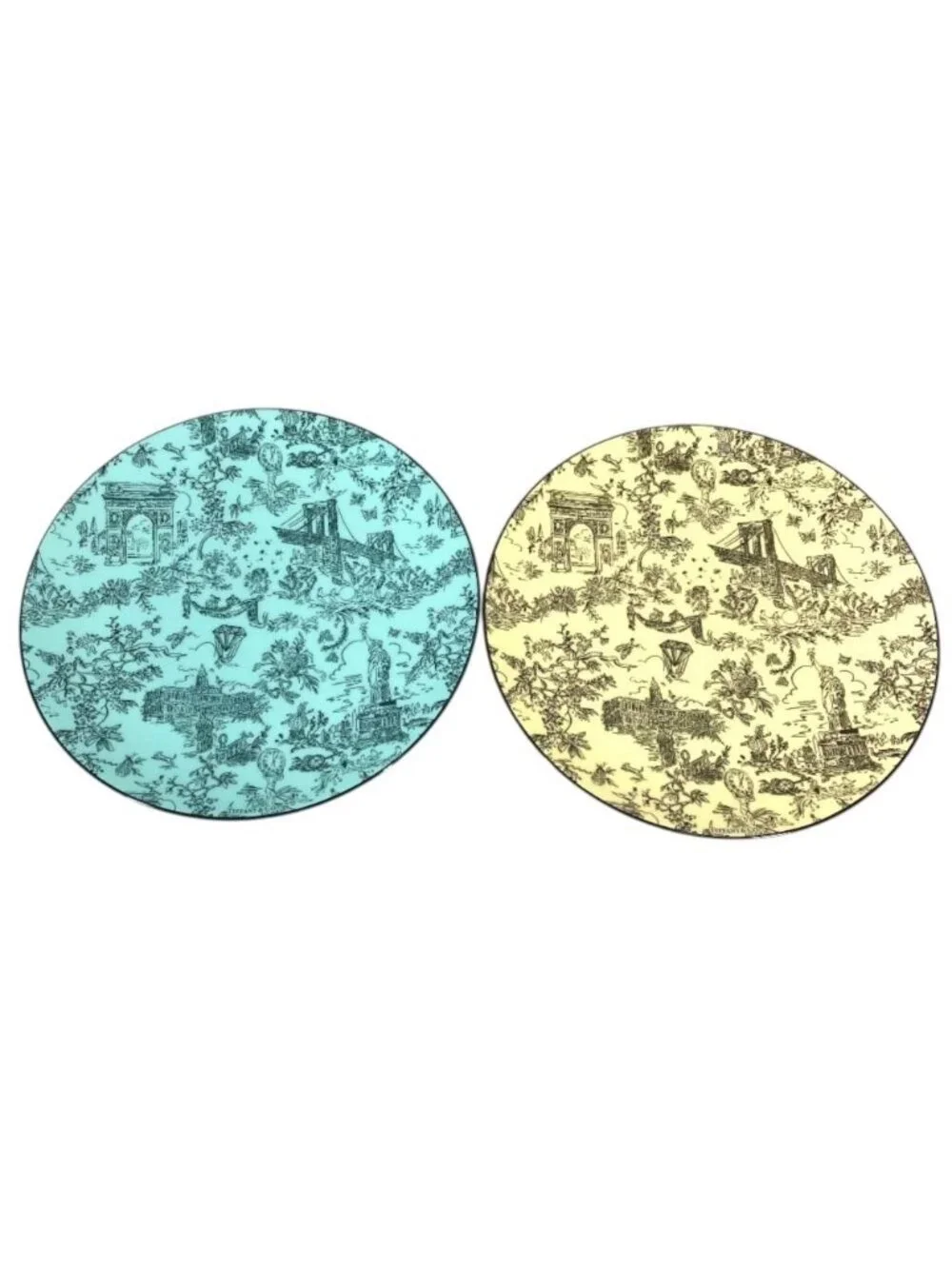 Tiffany & Co Plate Dessert Set Multicolor